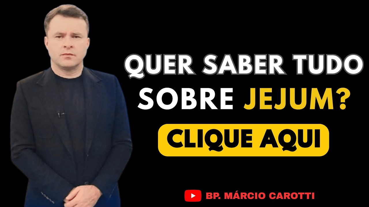 Como fazer o jejum da forma correta e ser atendido | Bispo márcio carotti