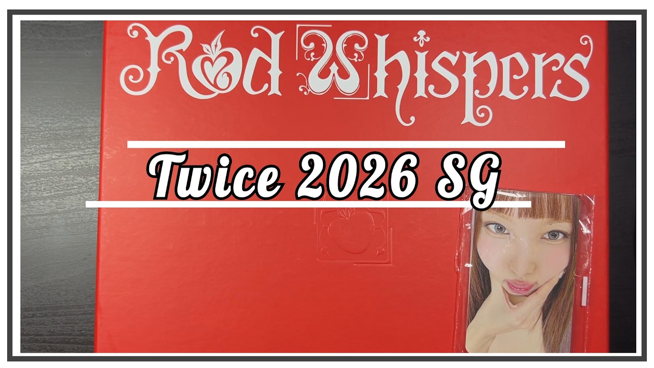 Twice 2026 Season's greeting Red Whispers