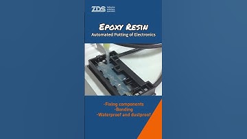Automated Potting Ensuring Electronic Component Durability Protection #adhesive #achieve #chemical