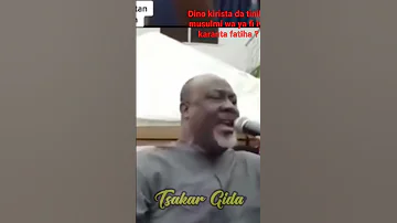 Anya ba'a ji kunya ba?🤔Da dino malaye kirista da Bola Tinibu musulmi wa ya fi iya karanta Fatiha