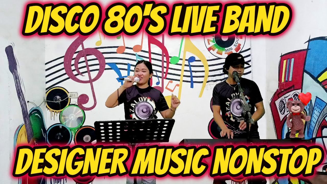 DISCO 80'S LIVE BAND | DESIGNER MUSIC NONSTOP DISCO | TN DUO | ZALDY MINI STUDIO
