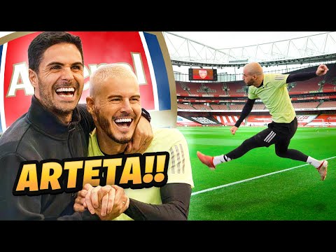 ARTETA GAVE ME A TRIAL! SIGNING FOR ARSENAL?! 😳🔴 Thumbnail