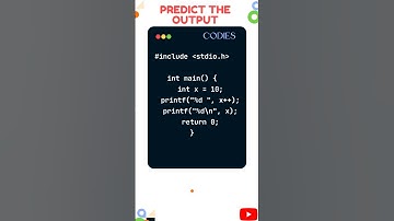 Predict the output #c #c++ #coding #codies #viralvideo #growth #trendingshorts #shorts