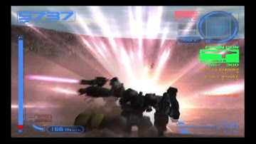 Armored Core 2 Another Age - The Animal vs AC & many tanks