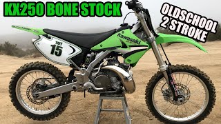 KX250 - how good is this stock 16 years old 2 Stroke?!