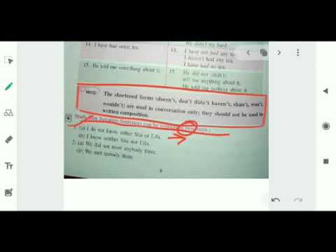 Chapter 1 The sentence Affirmative & Negative - YouTube