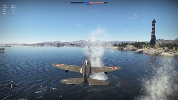War Thunder - Short video : skip bombing attack (Naval)