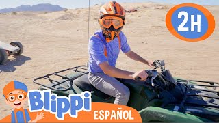 Sunbuggies con Blippi (Las Vegas) | Aprende con Blippi | Videos educativos para niños