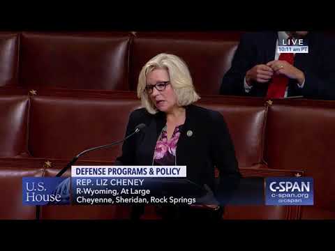 Congresswoman Liz Cheney Speaks in Support of Funding U.S. Troops, NDAA