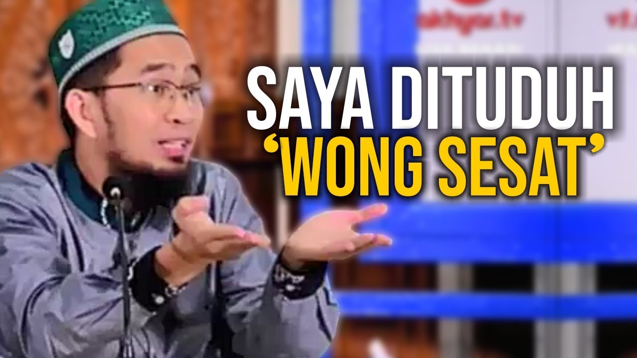 Klarifikasi Ustadz Adi Hidayat Dituduh Wong Sesat Youtube