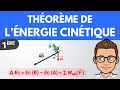 Thorme de lnergie cintique  exercice  1re  physique