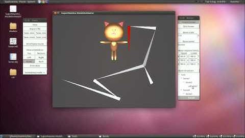 SuperMaximo ModelAnimator skeletal animation program part 1