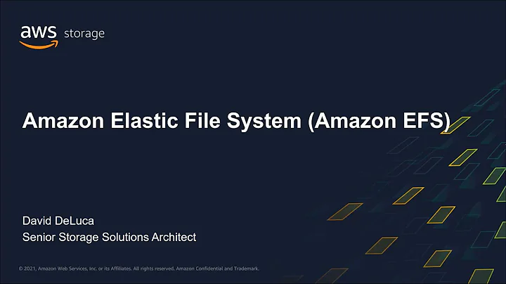 Amazon EFS file system creation, mounting & settings