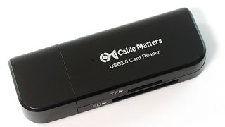 【Review】CableMatters USB3.0 SD / microSD カードリーダー