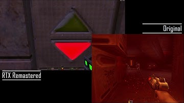 Quake 2 original compared to RTX remastered