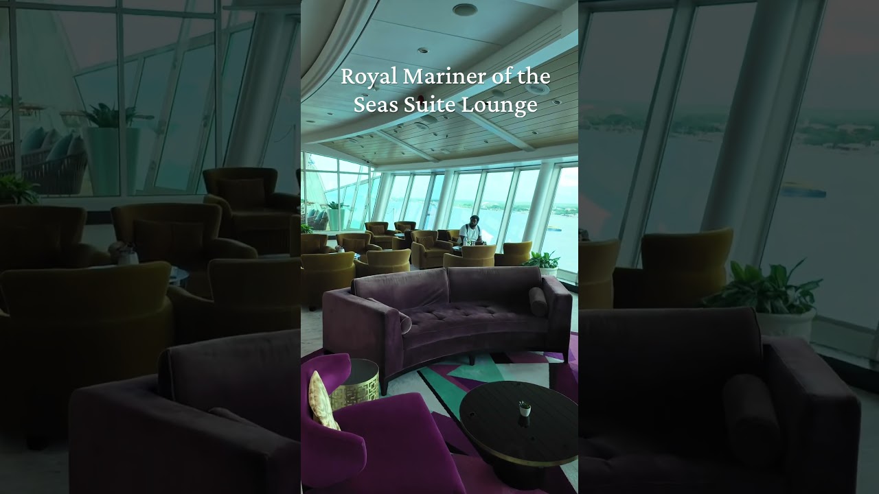 Quick glance at the Suite Lounge on Mariner of the Seas! #royalcaribbean #cruise #vacation