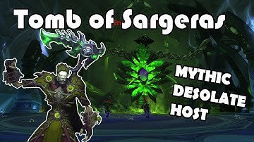 Tomb of Sargeras Mythic Desolate Host kill | Affliction Warlock PoV | WoW 7.3