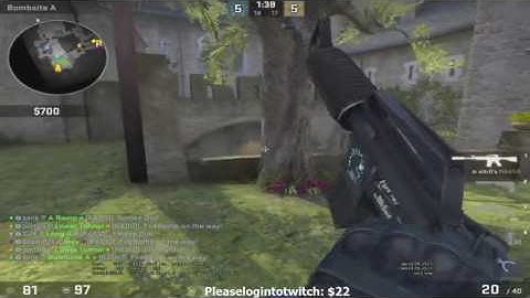 CS:GO Tarik Rages after eating 3 team flashes