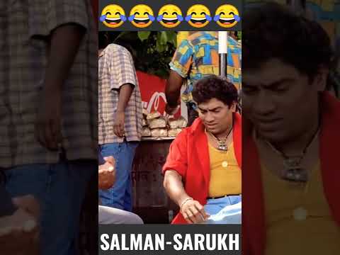 Salman or Sarukh की छूटी 😂 | Very Funny comedy scene Johnny leaver -  World famous #shorts #comedy