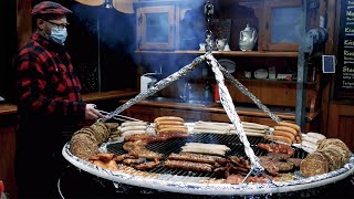 Amazing Street Food in Turkey, Italy and Germany. Fish market in Portugal