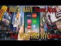 Visiting New York City ? - 7 MUST HAVE Phone Apps !