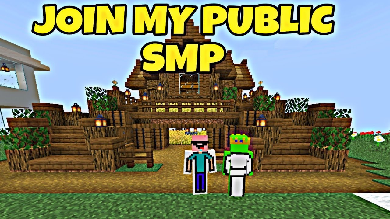 MINECRAFT PUBLIC SMP LIVE [ JAVA + POCKET] ISHU PLAYZ - YouTube