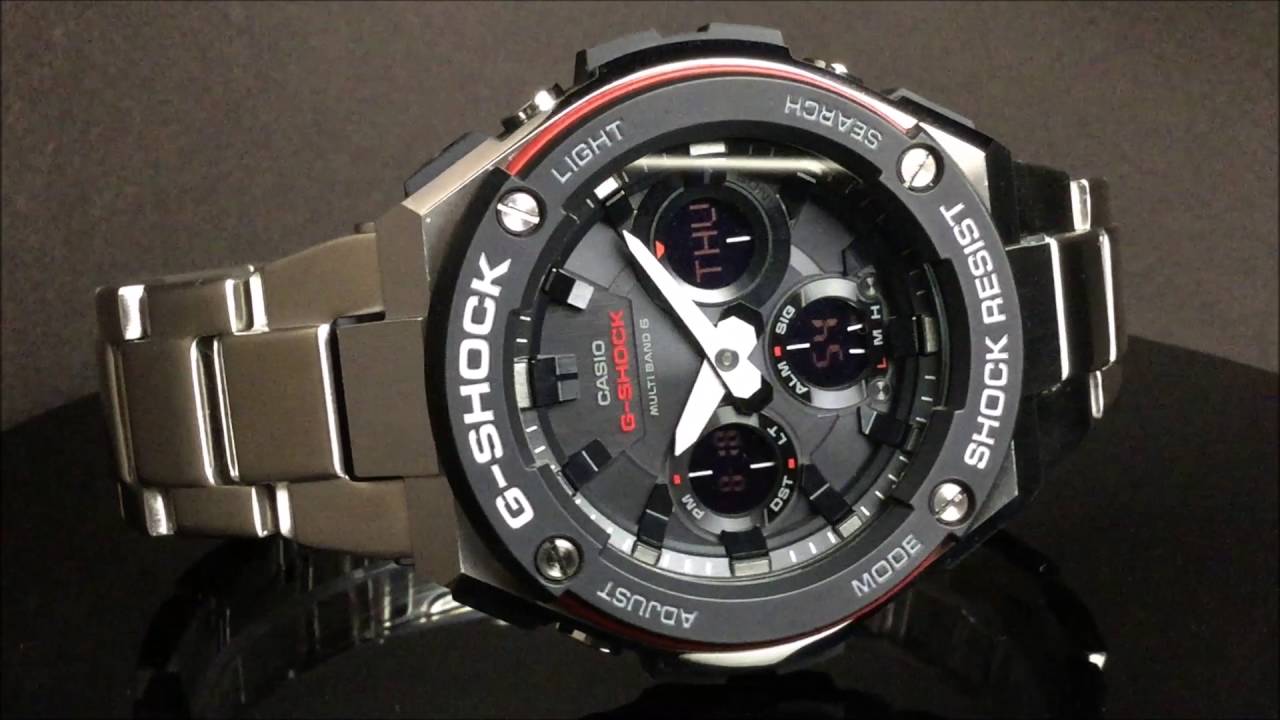CASIO G-SHOCK G-STEEL カシオ腕時計GショックGスチール GST-W100D-1A4JF