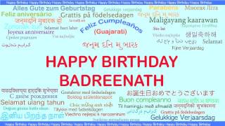 Badreenath   Languages Idiomas - Happy Birthday