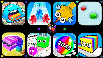 Super Slime .io vs Join Blob Clash 3D vs Mosquito.io vs Cube Arena 2048 Roblox|MAX LEVEL! Gameplay!