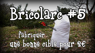 Comment faire une cible de tir à l'arc ?