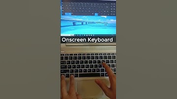 shortcut key to open the on-screen keyboard in windows  #youtubeshorts #shortcutkeys #tricks #asmr