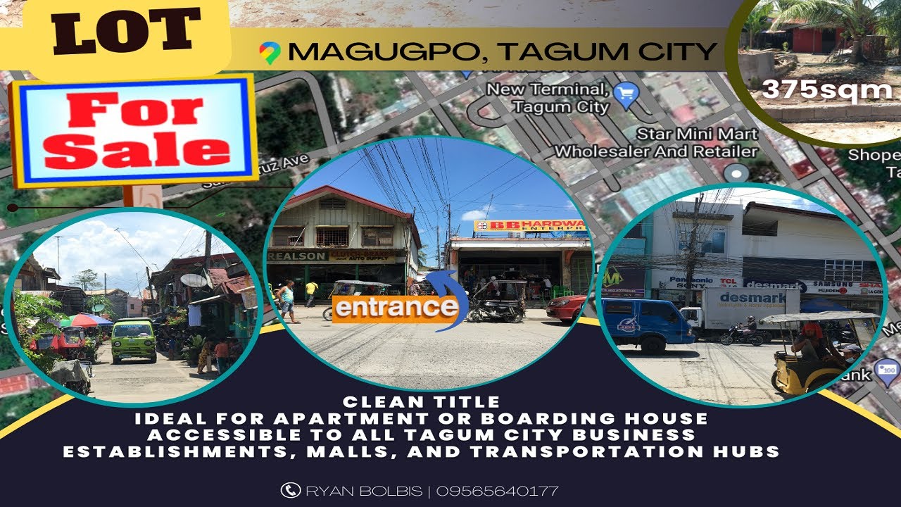 375sqm Lot For Sale | Magugpo, Tagum City. - YouTube