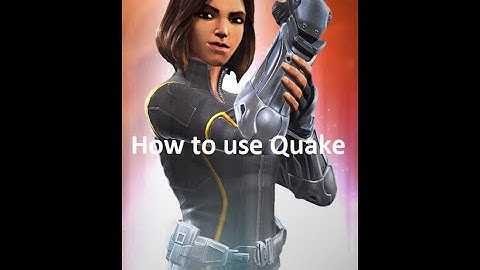 How to use Quake - Marvel Contest of Champions (MCOC)
