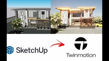 Rendering a Sketchup Model To Twin Motion 2021 | Exterior rendering | commercial building
