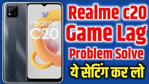 realme c20 game lag problem | realme c20 laging problem | how to fix lag problem in realme c20