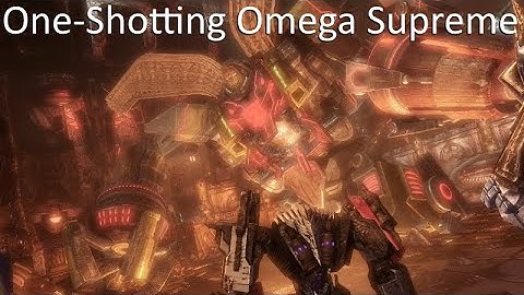 One-Shotting Omega Supreme | Transformers War for Cybertron Modding