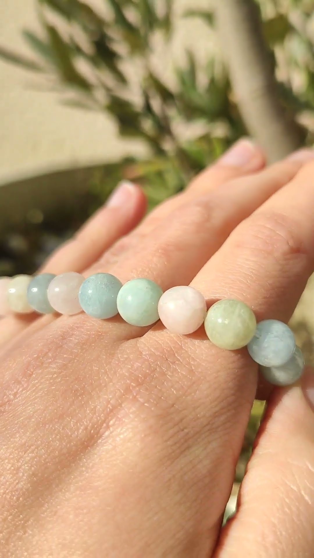 Bracelet En Morganite lithotherapie jewelry lemondedisis nature Bracelet En Morganite lithotherapie jewelry lemondedisis nature