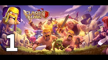 Clash of Clans - Part 1 Walkthrough [No Commentary] (Windows, MacBook, Android, IOS)
