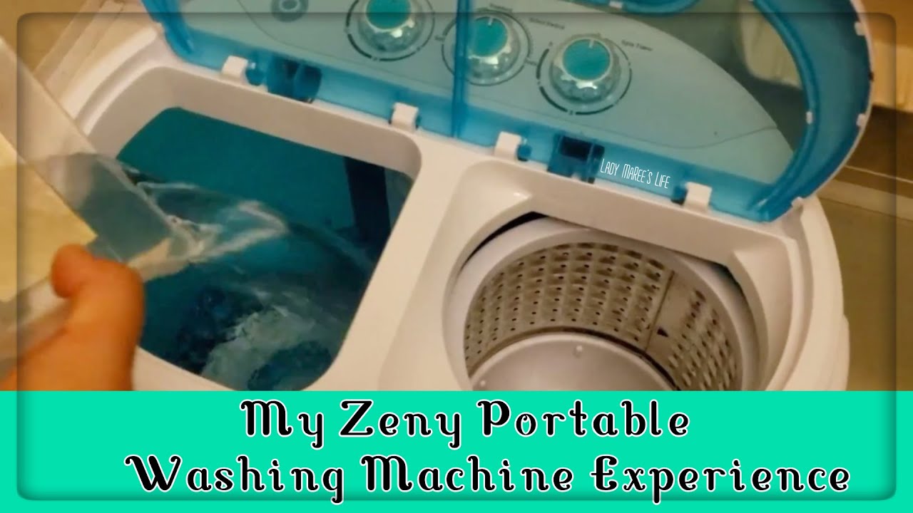 My Zeny Portable Washing Machine Experience | Lady MaRee's Product