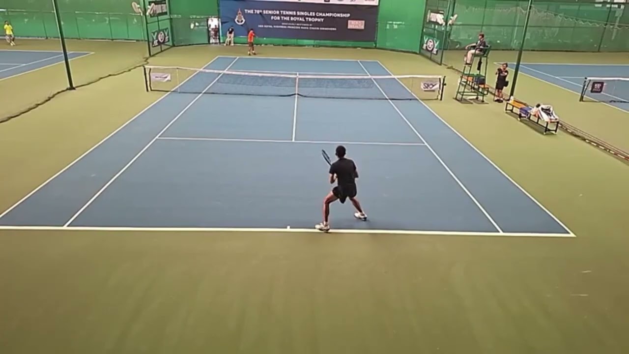 เทนนิสชิงแชมป์ประเทศไทย 2568 | ชายเดี่ยว 35+ | ธนะสิทธิ์ อิศราภรณ์ vs ศักรินธร์ จัตุรงค์ | Final