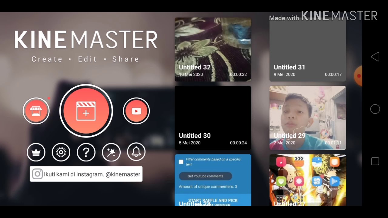 Cara membuat animasi subscribe di android - YouTube