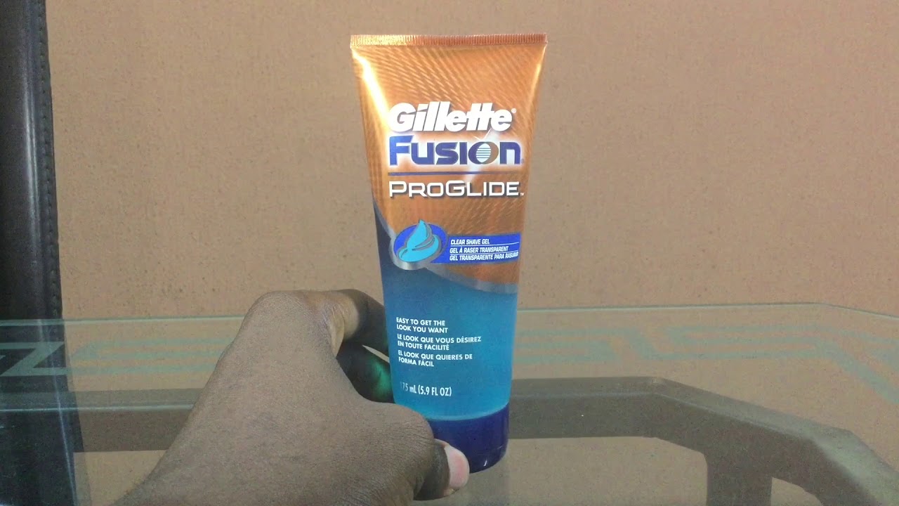 Gillette Fusion Proglide Clear Shave Gel foto Gillette Fusion Proglide Clear Shave Gel foto