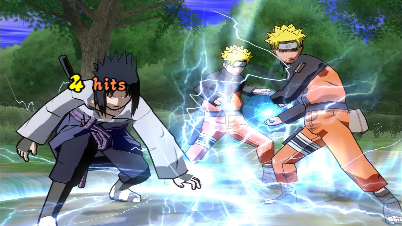 Naruto Shippuden Ultimate Ninja 5 HD - All Jutsu Clash 1080p 60 FPS 