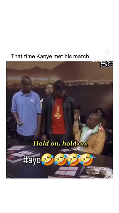 Bra Kanye Met his match 🤣😂 #funny #hilarious #laughing #funnyvideo #kanyewest #lol