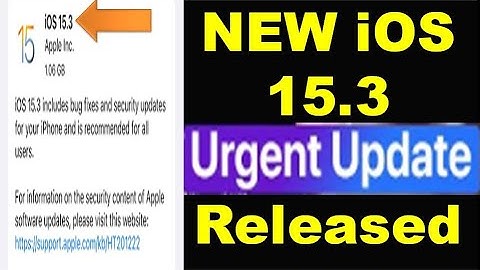 NEW iOS 15.3 Update Released || how to download and install iOS 15.3 || New Wallpaper