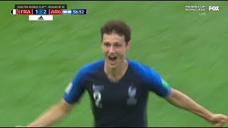 Benjamin Pavard Insane Goal Argentina - France World Cup Highlights