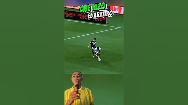 que hizo el Árbitro #futbol