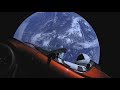 Tesla Car In Space with David Bowie - Starman Soundtrack