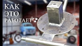How does it work ??? Pneumatic jack !!! DIY! ENG SUB