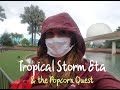 Tropical Storm ETA at EPCOT + The Popcorn Quest